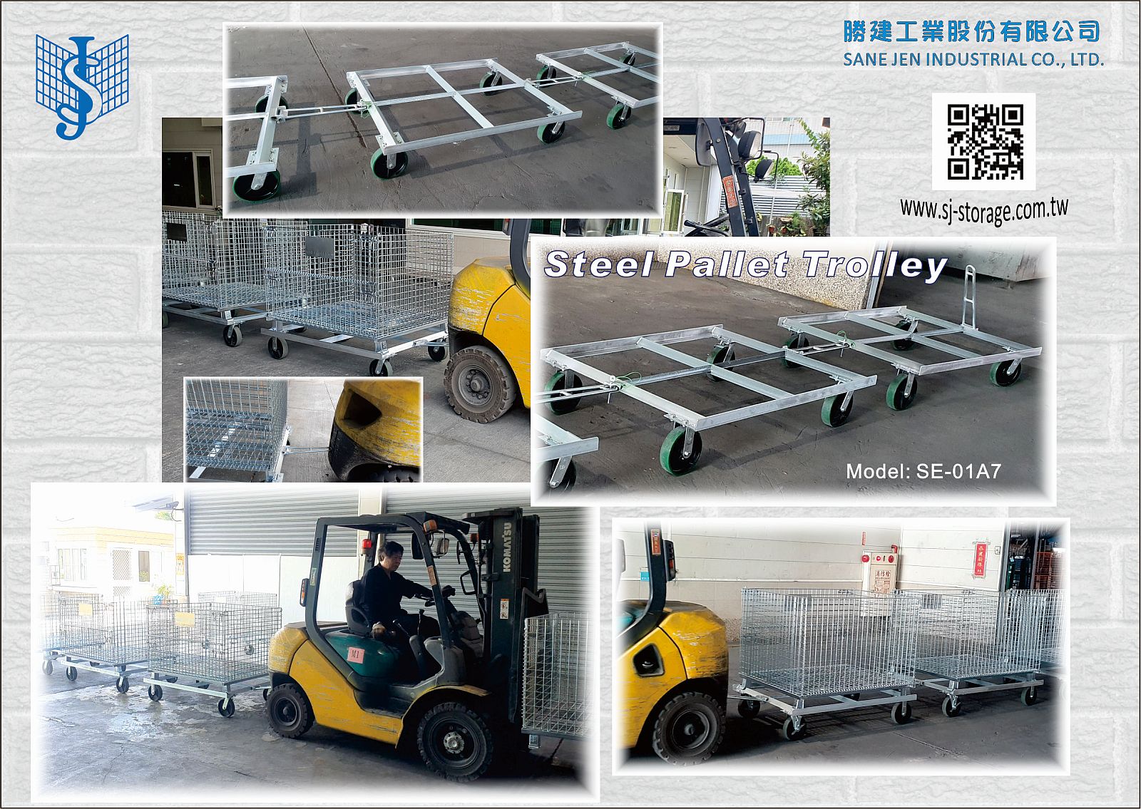 Steel Pallet Trolley